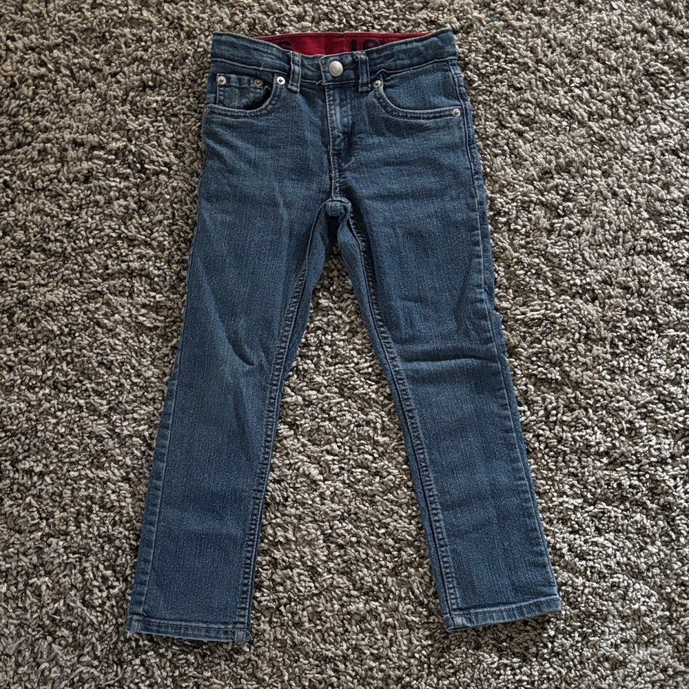 Levi's Classic Blue Denim Jeans